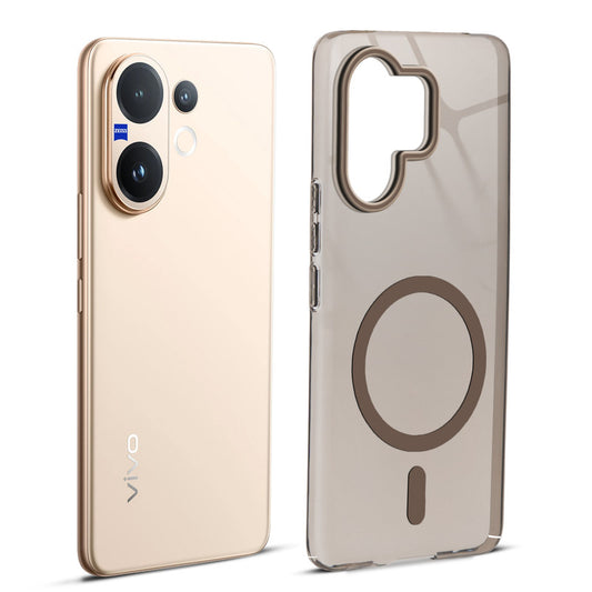 Anti-Yellow Scratch Resistant Case Support Magnetic Accessories Back Cover For Vivo T4 Pro 5G