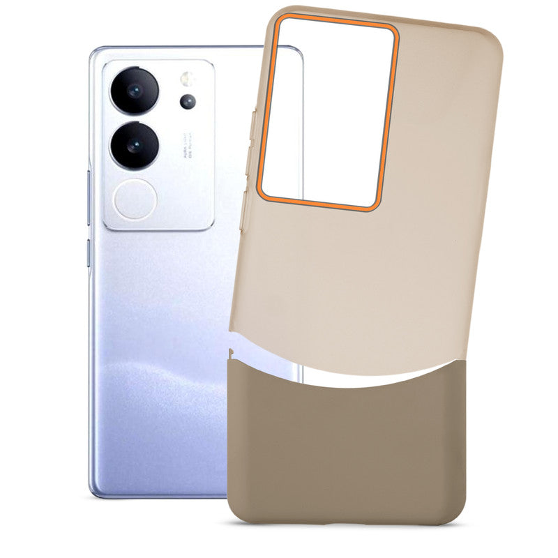 Frosted Case With 2-Cut Interlock For Vivo V29 Pro 5G