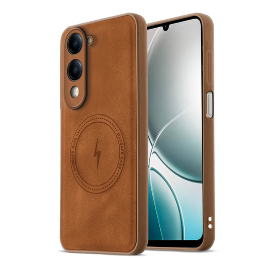 Refined PU Leather Case for Vivo Y19e