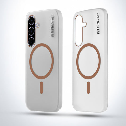 New Elegant Frosted Matte Slim Back With MagSafe Support Back Case For Samsung A56 5G