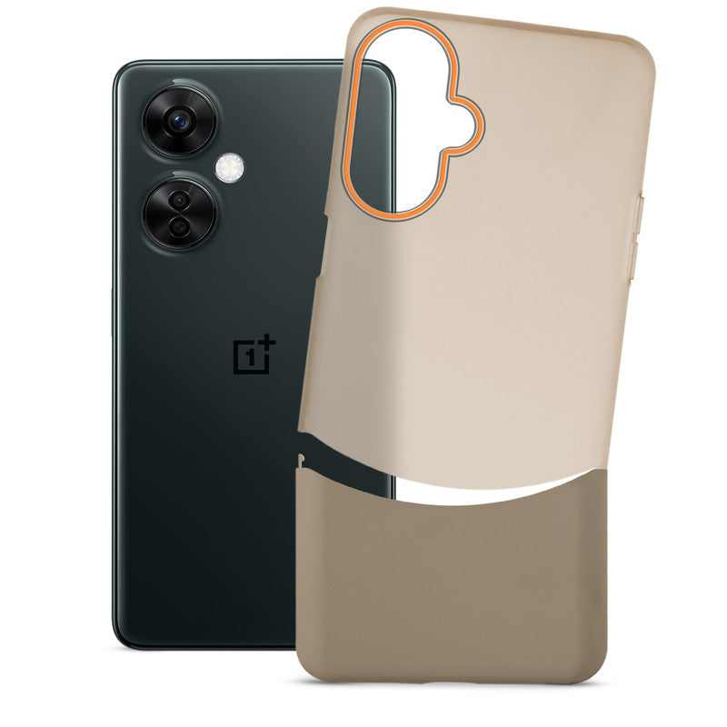 Frosted Case With 2-Cut Interlock For OnePlus Nord CE 3 Lite 5G