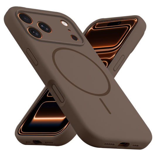 MagSafe Compatible Liquid Silicone Case For Apple iPhone 17 Pro Max With Camera Protection