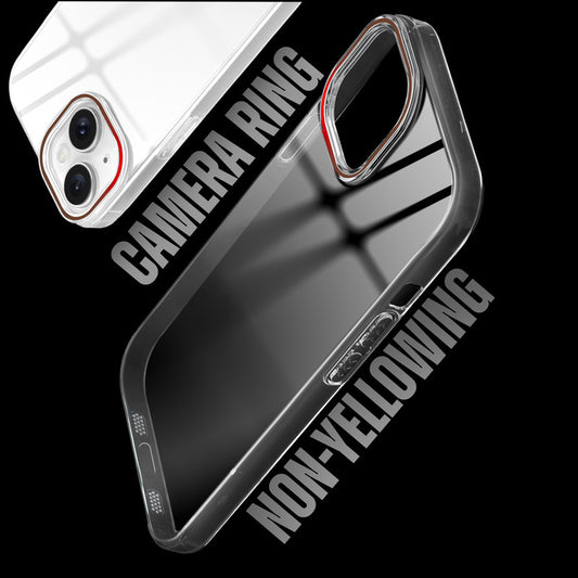 Crystal Clear Colorful Camera Guard for Apple iPhone 15