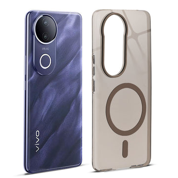 Anti-Yellow Scratch Resistant Case Support Magnetic Accessories Back Cover For Vivo V50e 5G