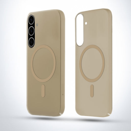 Sleek Frosted Matte Hard Back Cover With MagSafe Compatible Back Case for Samsung A56 5G