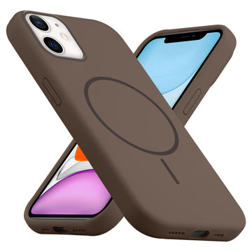 MagSafe Compatible Liquid Silicone Case For Apple iPhone 11