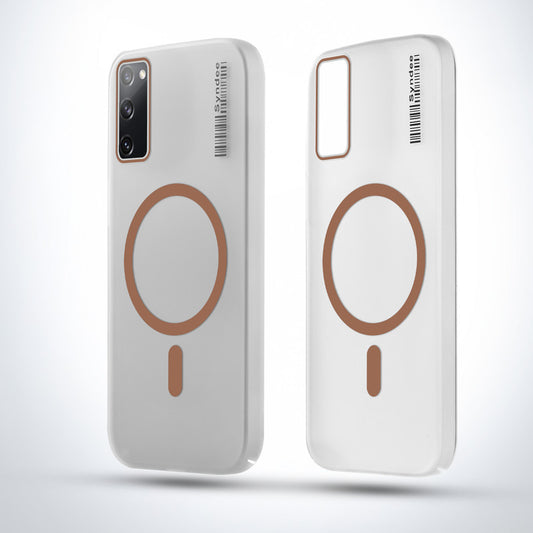 New Elegant Frosted Matte Slim Back With MagSafe Support Back Case For Samsung S20 FE 5G