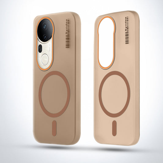 Elegant Colorful Frosted Matte Back With MagSafe Support Back Case For Vivo T4 Ultra 5G