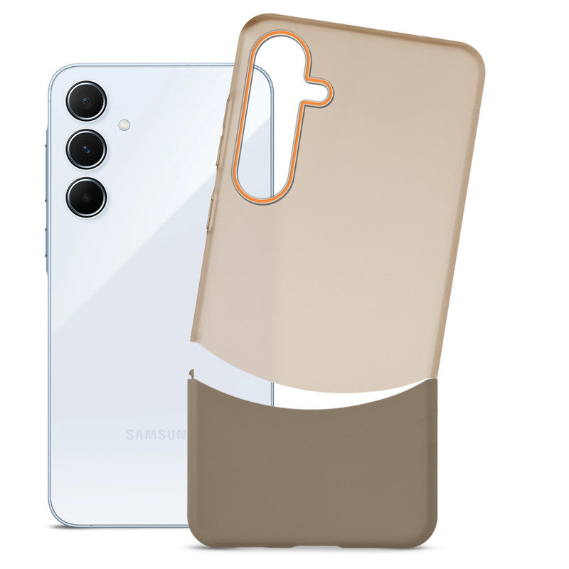 Frosted Case With 2-Cut Interlock For Samsung A55 5G