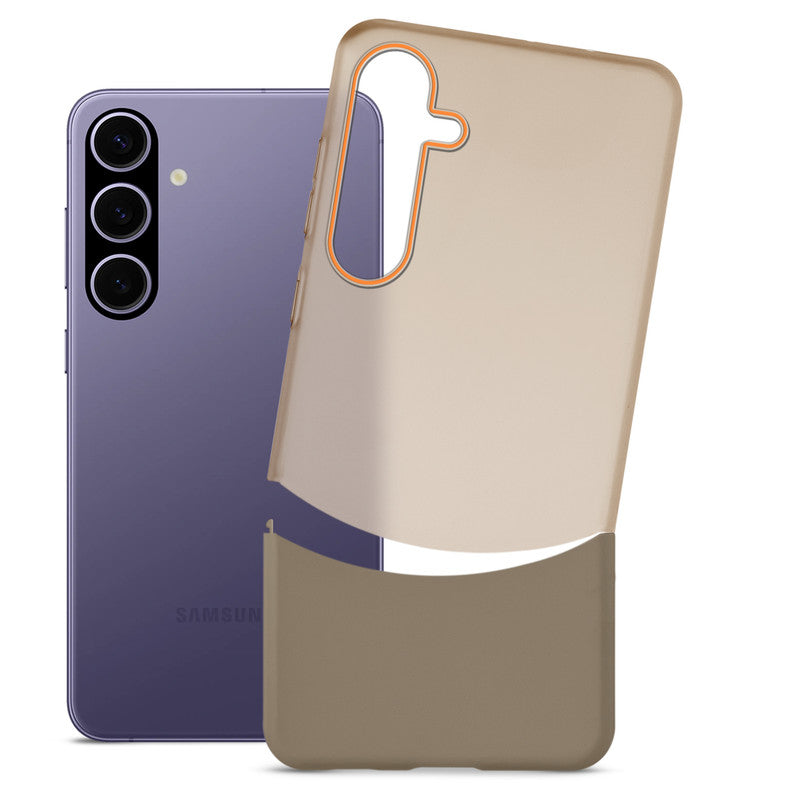 Frosted Case With 2-Cut Interlock For Samsung A56 5G