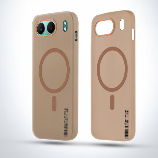 Elegant Colorful Frosted Matte Back With MagSafe Support Back Case For OnePlus Nord 4 5G