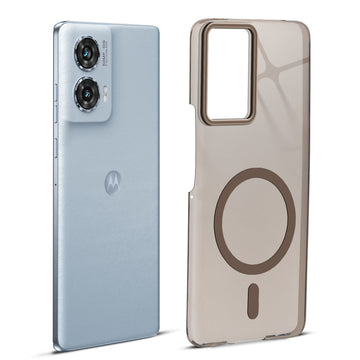 Anti-Yellow Colored Camera Line Case Support Magnetic Accessories Back Cover For Motorola Moto G96 5G