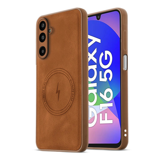 Refined PU Leather Case for Samsung F16 5G