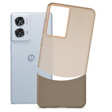 Frosted Case With 2-Cut Interlock For Motorola Moto Edge 50 Fusion 5G