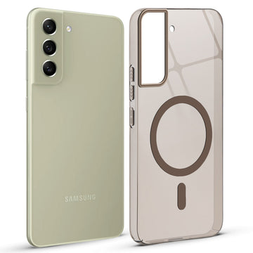 Anti-Yellow Scratch Resistant Case Support Wireless Charging Back Cover For Samsung S21 FE 5G