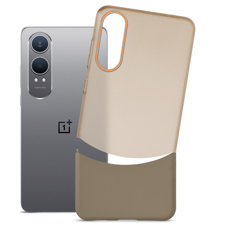 Frosted Case With 2-Cut Interlock For OnePlus Nord CE 4 Lite 5G