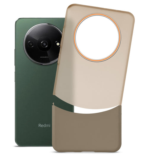 Frosted Case With 2-Cut Interlock For Redmi A3 2024