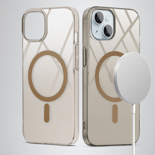 Crystal Clear Hard Back Anti-Yellowing with MagSafe Compatibility Phone Case For Apple iphone 13
