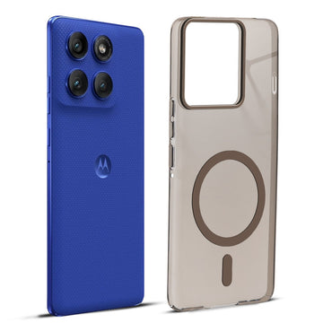 Anti-Yellow Scratch Resistant Case Support Wireless Charging Back Cover For Motorola Moto Edge 60 Pro 5G