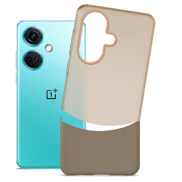 Frosted Case With 2-Cut Interlock For OnePlus Nord CE 3 5G