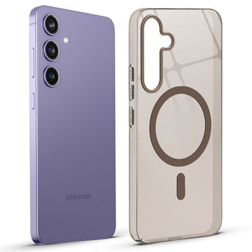 Anti-Yellow Scratch Resistant Case Support Wireless Charging Back Cover For Samsung S24 Plus 5G
