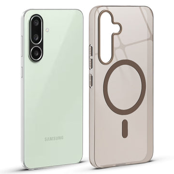 Anti-Yellow Colored Camera Line Case Support Magnetic Accessories Back Cover For Samsung M56 5G