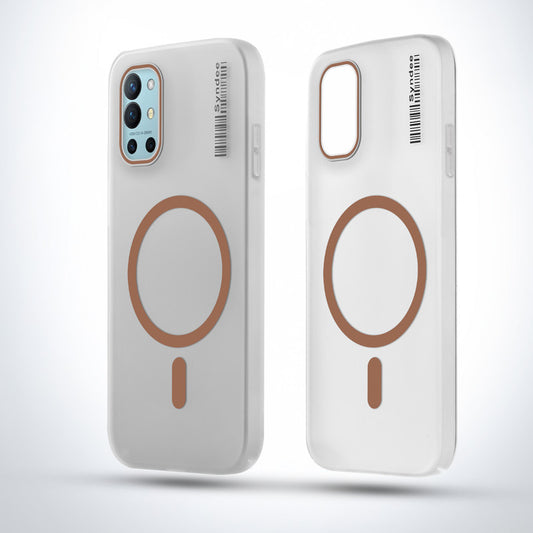 New Elegant Frosted Matte Slim Back With MagSafe Support Back Case For OnePlus 9R
