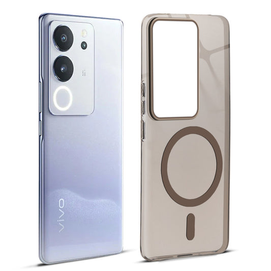 Anti-Yellow Scratch Resistant Case Support Magnetic Accessories Back Cover For Vivo V29 5G