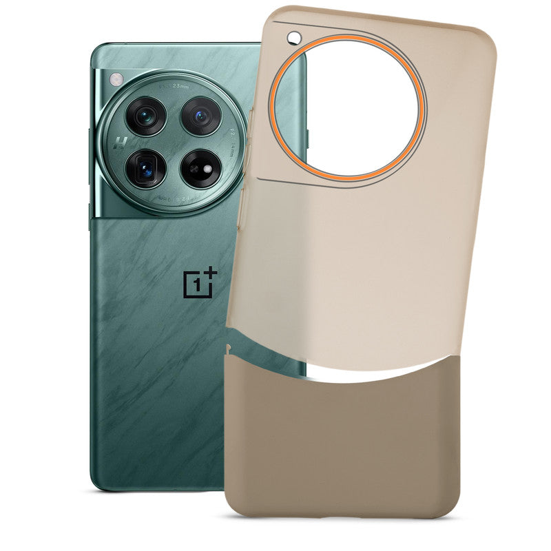 Frosted Case With 2-Cut Interlock For OnePlus 12 5G