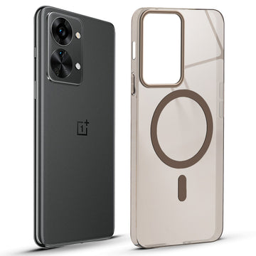 Anti-Yellow Scratch Resistant Case Support Magnetic Accessories Back Cover For OnePlus Nord 2T 5G