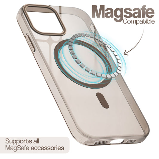 Anti-Yellow Scratch Resistant Case Support Wireless Charging Back Cover For Apple iPhone 13 Pro Max