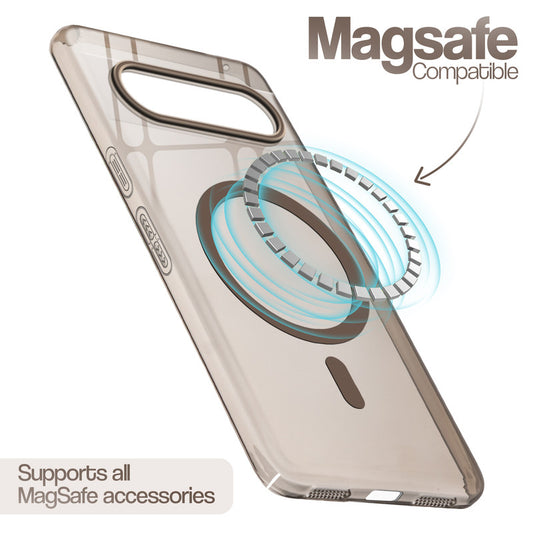 Anti-Yellow Scratch Resistant Case Support Wireless Charging Back Cover For Google Pixel 8A