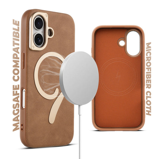 Prime Leather Magsafe Case for Apple iPhone 16 Plus