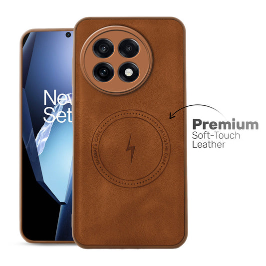 Refined PU Leather Case for OnePlus 13R 5G