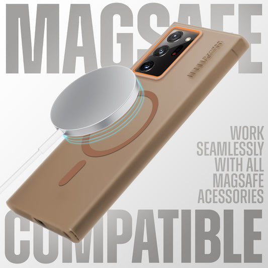 Colorful Frosted Matte MagSafe For Samsung Note 20 Ultra 5G