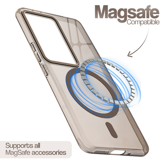 Anti-Yellow Scratch Resistant Case Support Magnetic Accessories Back Cover For Vivo V29 Pro 5G