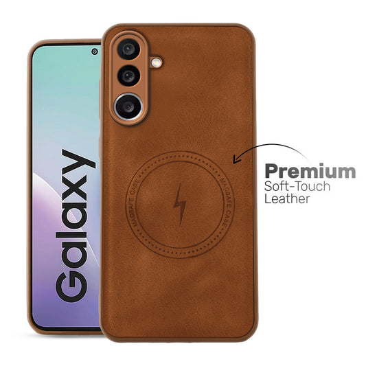 Refined PU Leather Case for Samsung M56 5G