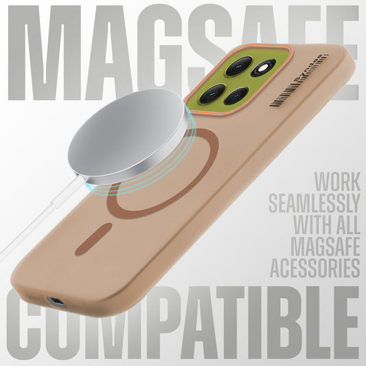 Colorful Frosted Matte MagSafe For Motorola G86 Power 5G