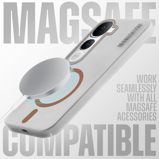 New Sleek Matte MagSafe Case For Vivo Y400 Pro 5G