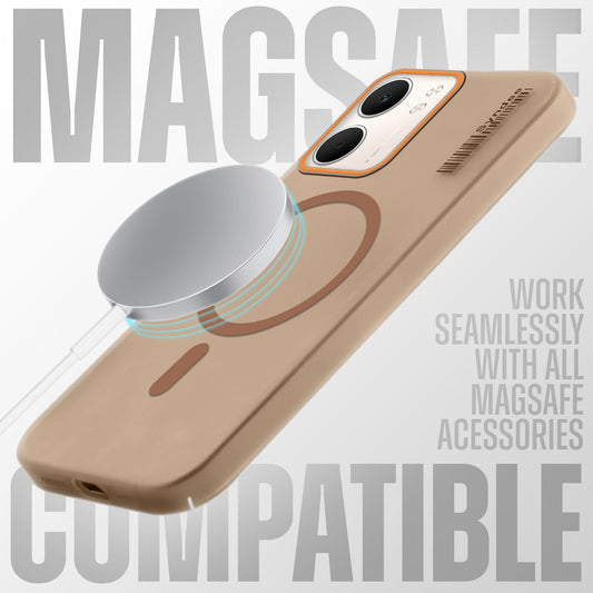 Colorful Frosted Matte MagSafe For Oppo A5X 5G