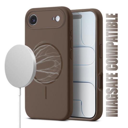 MagSafe Compatible Liquid Silicone Case For Apple iPhone 17 Air With Camera Protection