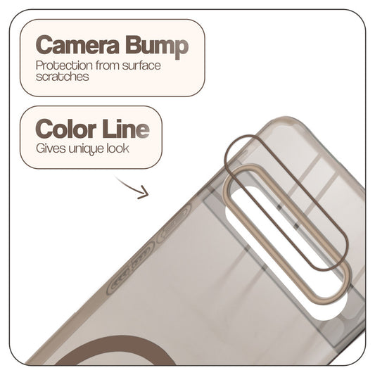 Glossy Hard Magnetic Accessories Support Case Google Pixel 6A