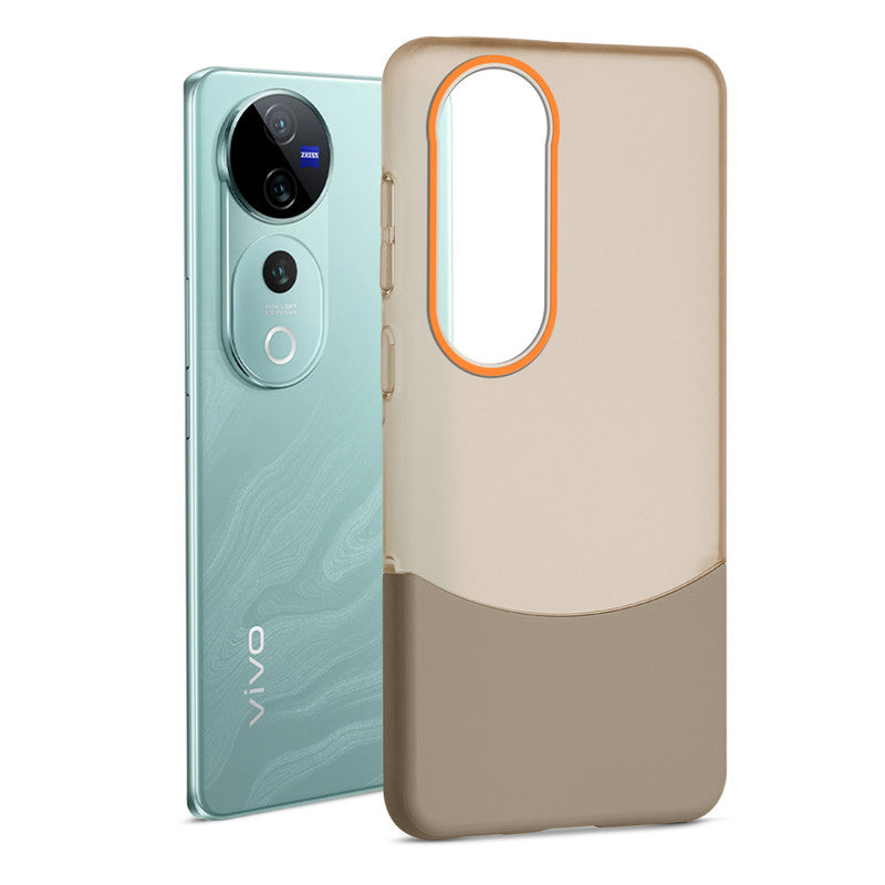 Frosted Case With 2-Cut Interlock For Vivo V40 Pro 5G