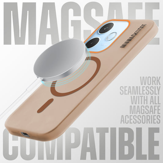 Colorful Frosted Matte MagSafe For Oppo A5 Pro 5G