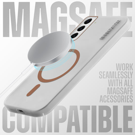 New Sleek Matte MagSafe Case For Samsung S22 5G