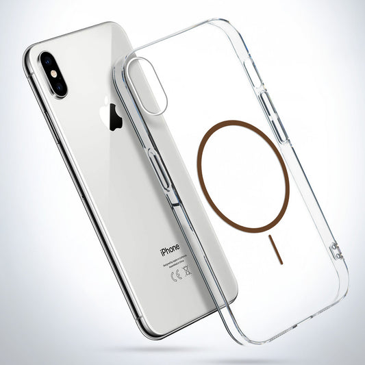 Crystal Clear Anti-Yellowing Magsafe Case For Apple iPhone X