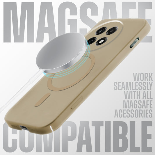 Sleek Frosted Matte Hard Case with MagSafe Support For OnePlus 13R 5G