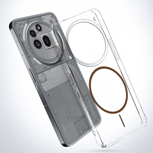 Crystal Clear Anti-Yellowing Magsafe Case For Nothing Phone 3A Pro 5G
