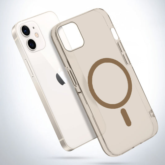 Colored Transparent Anti-Yellowing Magsafe Case For Apple iPhone 11