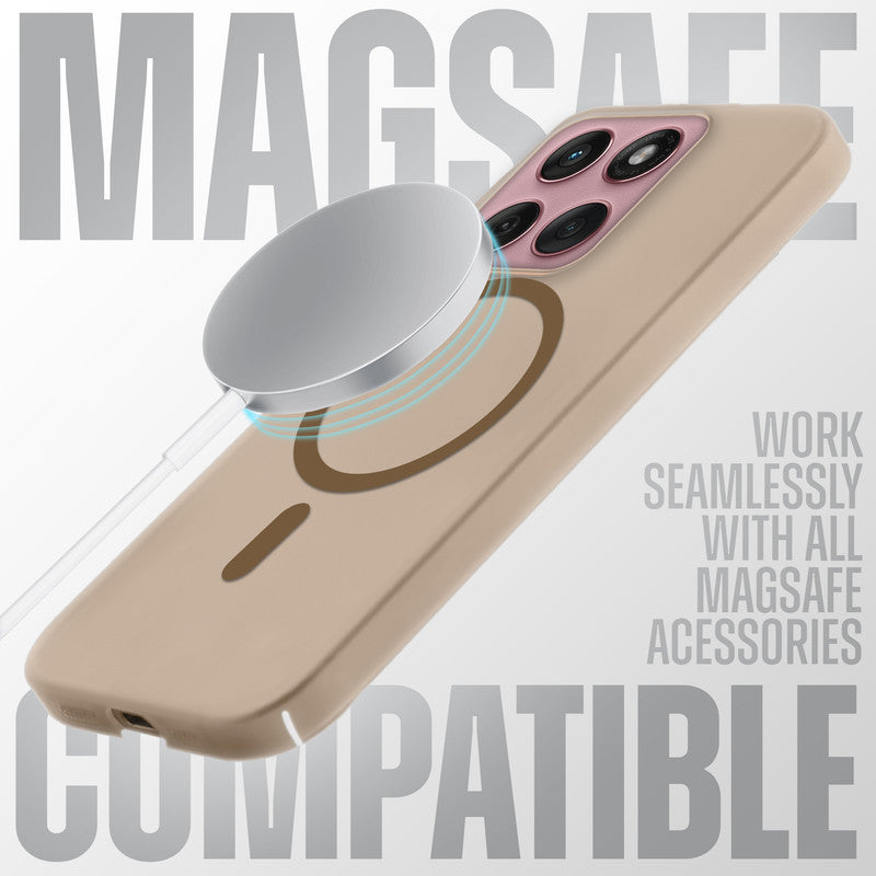 Slim Matte Wireless Charging Support Back Cover for Motorola Moto Edge 60 Fusion 5G